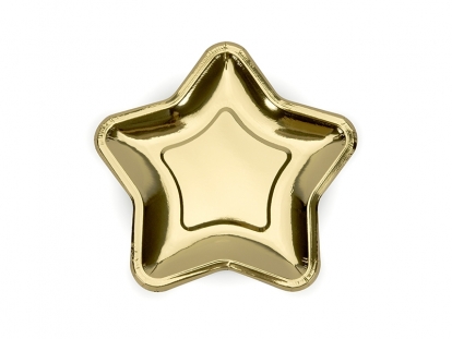 Lėkštutės "Aukso žvaigždė", forminės (6 vnt./18 cm)