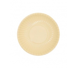 Lėkštutės, banguotos šampaninės (10 vnt./18 cm)