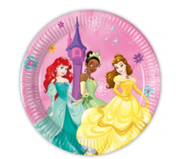Lėkštutės "Disney princesės" (8 vnt./20 cm)