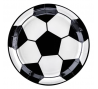 Lėkštutės "Futbolas" (6vnt./18 cm.)