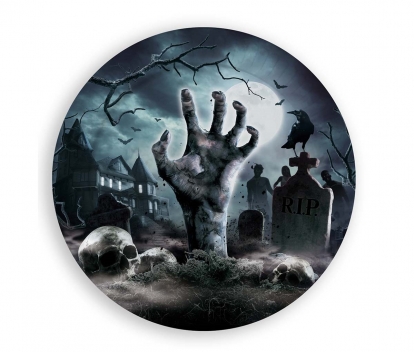 Lėkštutės "Kapinių rankos" (6 vnt./23 cm)