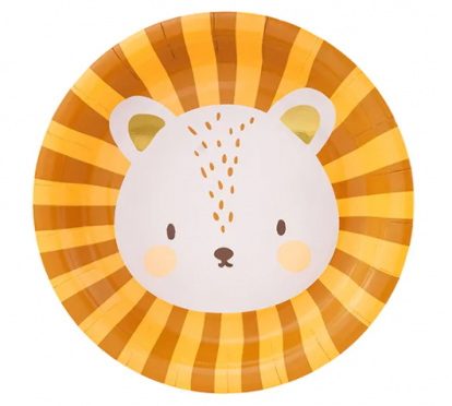 Lėkštutės "Liūtukas" (6 vnt./18 cm)     