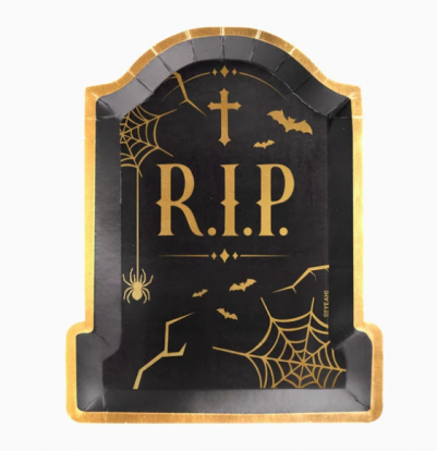 Lėkštutės-padėklai "R.I.P" (2 vnt./34x27cm) 