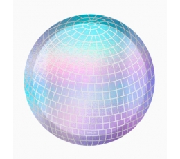 Lėkštutės-padėkliukai "Disco ball" (4 vnt./30cm)