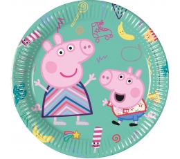 Lėkštutės "Peppa Pig" (8 vnt./20 cm)