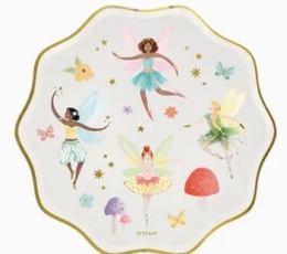 Lėkštutės "Šokančios fėjos" (6 vnt./18 cm)