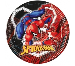 Lėkštutės "Spiderman" (8 vnt./20 cm)