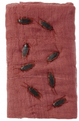 Marlės audinys su tarakonais (4,5 m x 61 cm)