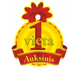 Medalis"Auksinis - 1 Vieta" (9cm.)