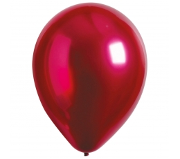 Metalizuotas balionas, ryškiai rožinis (30 cm)