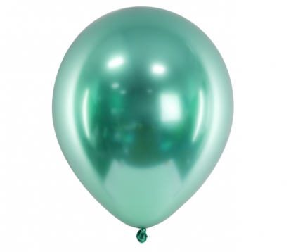 Chrominis balionas, mėtinis (30 cm/Party Deco)