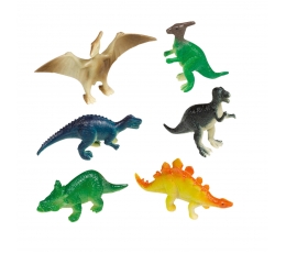 Mini figūrėlės "Dinozaurai" (8 vnt.)