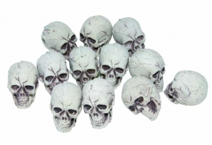 Mini kaukolės (12 vnt./4 cm)