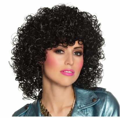 Moteriškas perukas "Wig Club black"