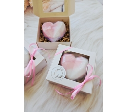 Muilas "Deimantinė širdelė" dėžutėje