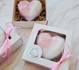 Muilas "Deimantinė širdelė" dėžutėje