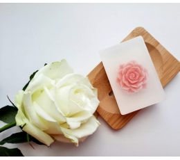 Muilas "Rožė lede" dėžutėje