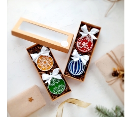 Muilo rinkinys "Eglutės žaisliukai"