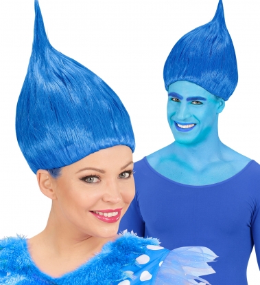 Perukas "Mėlynas trolis"