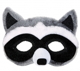 Pliušinė kaukė "Barsukas"