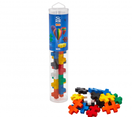 Plus Plus konstruktorius, didelės detalės (bazinės spalvos), 15 detalių