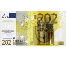 Proginiai pinigai "202 eurai" (5 vnt.)