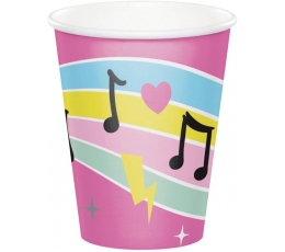 Puodeliai "Birthday Beats" (8 vnt./256 ml)