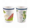 Puodeliai "Dinozaurai" (8 vnt./250 ml)