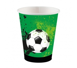 Puodeliai "Futbolo kamuolys" (8 vnt./250 ml)