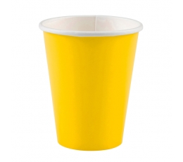 Puodeliai, geltoni (8 vnt./250 ml)
