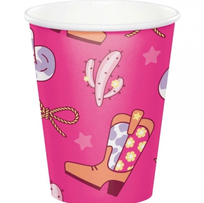 Puodeliai "Kaubojė" (8 vnt./260 ml)