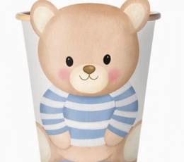 Puodeliai "Melsvas meškutis" (6 vnt./270 ml)