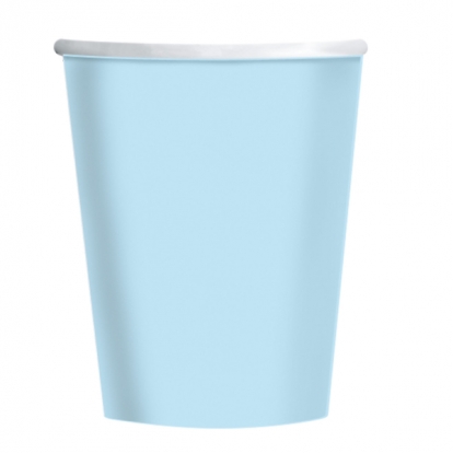Puodeliai, melsvi (8 vnt./237 ml)
