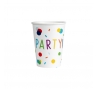 Puodeliai "Party confetti" (8 vnt./250 ml)