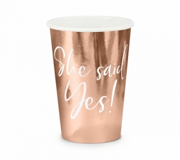 Puodeliai "She said yes!" (6 vnt./220 ml)