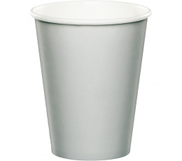 Puodeliai, sidabriniai (8 vnt./250 ml)