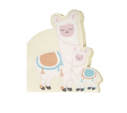 Servetėlės "Llama love" (16 vnt.)