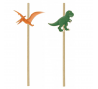 Šiaudeliai "Dinozaurai" (10 vnt.)