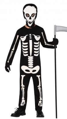 Skeleto kostiumas-kombinezonas (5-6 m.)