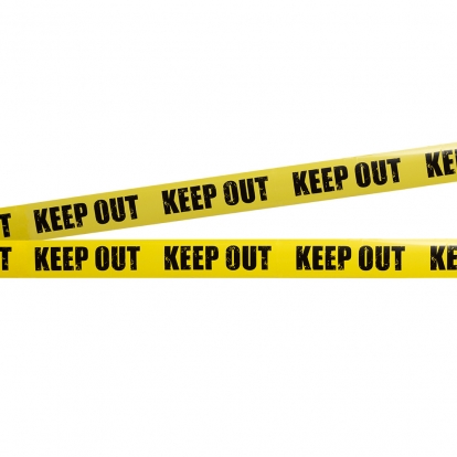 Skiriamoji juosta "Keep out" (6 m)