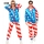 Sportinis karnavalinis kostiumas "USA Party" (L)