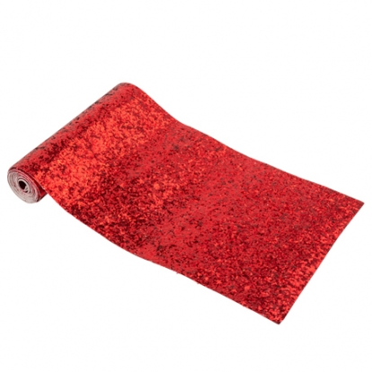 Stalo takelis, žvilgantis raudonas (15 cm x 1,4 m)