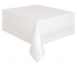 Staltiesė, balta popierinė (137x274 cm)