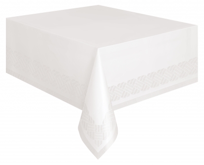 Staltiesė, balta popierinė (137x274 cm)