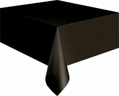Staltiesė, juoda (137 cm x 274 cm)