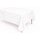 Staltiesė "Lamina", medžiaginė balta (140x250 cm)