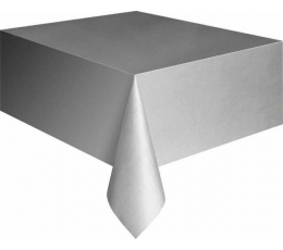 Staltiesė, sidabrinė (137x274 cm)