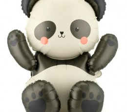 Stovintis folinis balionas "Panda" (68x72 cm)