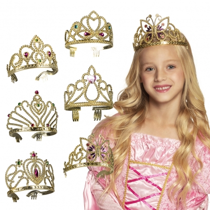 Tiara "Diana", auksinė 