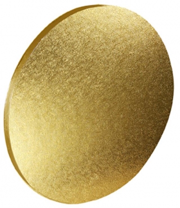 Torto padėklas, auksinis (25 cm)